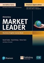 Market Leader 3e Extra Elementary Course Book, eBook, QR, MEL & DVD Pack