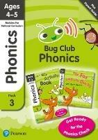 Bug Club Phonics Learn at Home Pack 3, Phonics Sets 7-9 for ages 4-5 (Six stories + Parent Guide + Activity Book) - Rhona Johnston,Joyce Watson,Jill Atkins - cover