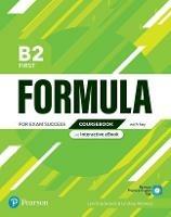 Formula B2 First Coursebook with key & eBook - Pearson Education - cover