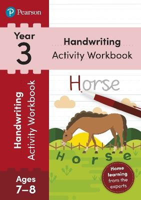 Pearson Learn at Home Handwriting Activity Workbook Year 3 - Sarah Loader - cover