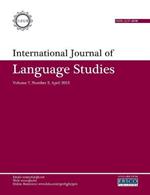 International Journal of Language Studies (IJLS) - volume 7(2)