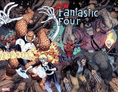 New Fantastic Four: Hell In A Handbasket - Peter David - cover