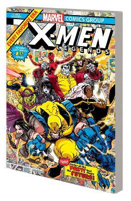 X-Men Legends: Past Meets Future - Dave Wachter - cover