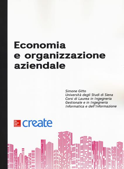 Economia e organizzazione aziendale - copertina