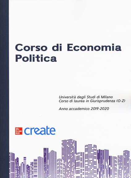 Corso di economia politica - copertina