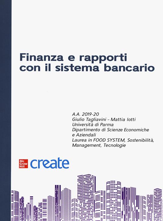 Finanza e rapporti con il sistema bancario - copertina