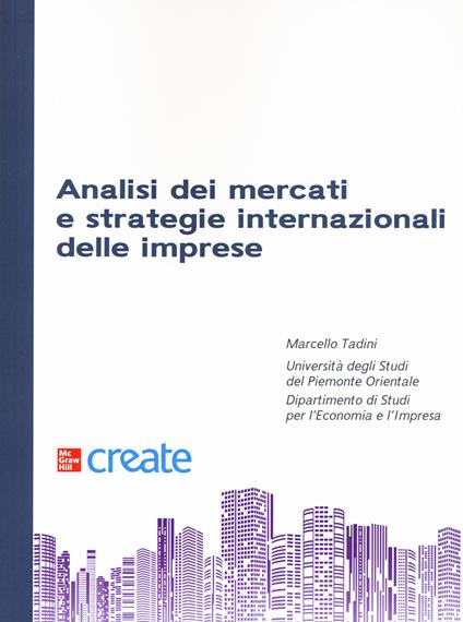 Analisi dei mercati e strategie internazionali delle imprese - copertina