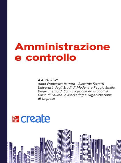 Amministrazione e controllo - copertina