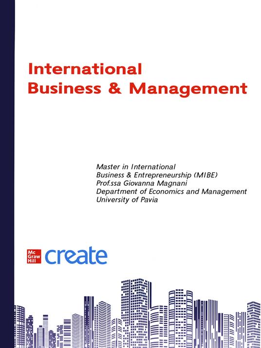 International business & management - copertina