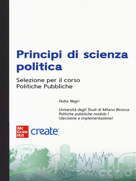 Principi di scienza politica. Selezione per il corso Politiche Pubbliche. Con e-book - copertina