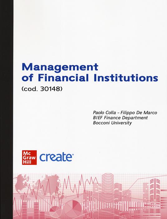 Management of financial institutions - copertina