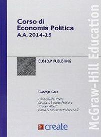 Corso di economia politica a.a. 2014-15 - copertina