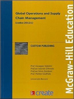 Global operations and supply chain management - copertina