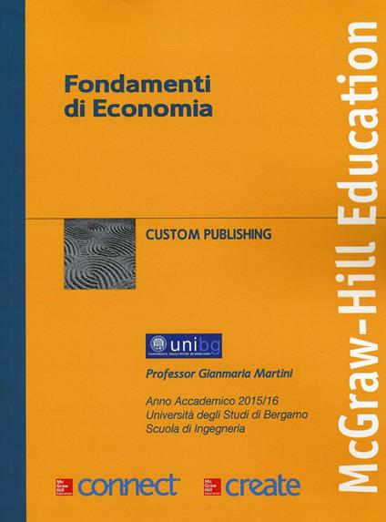 Fondamenti di economia - copertina