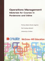 Operation management. Materials for courses in Pordenone and Udine