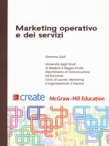 Marketing operativo e dei servizi - copertina