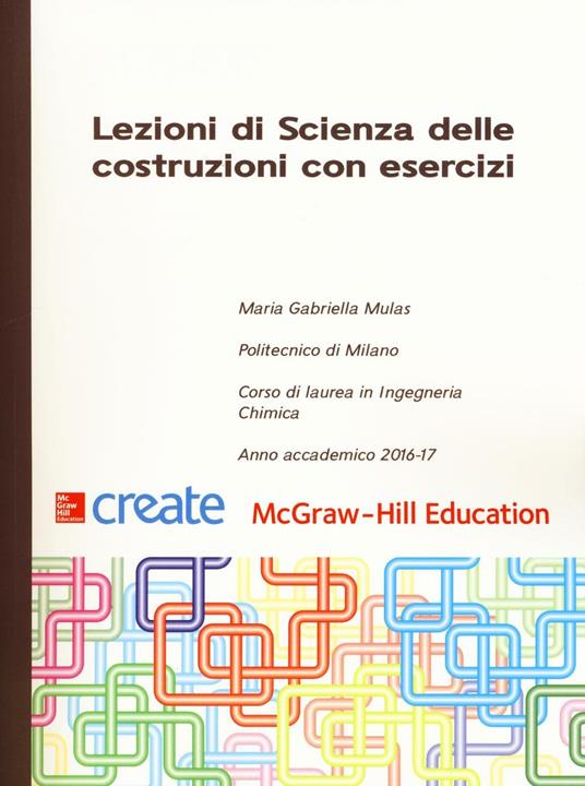 Lezioni di scienza delle costruzioni con esercizi - copertina