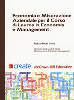 Economia e misurazione aziendale per il corso di Laurea in Economia e Management