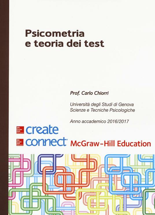 Psicometria e teoria dei test - copertina