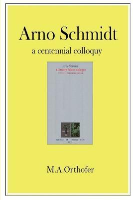 Arno Schmidt - M.A. Orthofer - cover