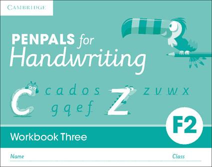  Penpals for Handwriting. Foundation 2 Workbook. Curly Caterpillar and Zig-Zag Monster (Pack of 10)