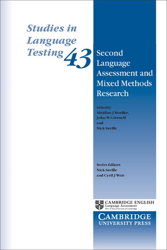 Studies in language testing. Vol. 46: Second language assessment and mixed methods research - copertina