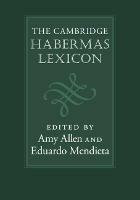 The Cambridge Habermas Lexicon - cover