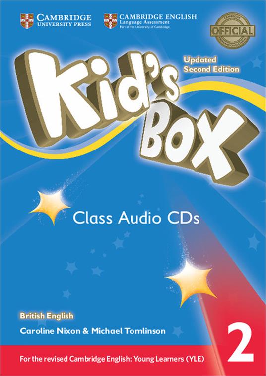 Kid's Box Level 2 Class Audio CDs (4) British English - Caroline Nixon,Michael Tomlinson - cover
