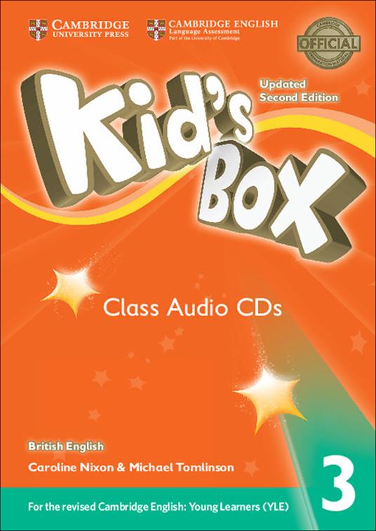 Kid's Box Level 3 Class Audio CDs (3) British English - Caroline Nixon,Michael Tomlinson - cover