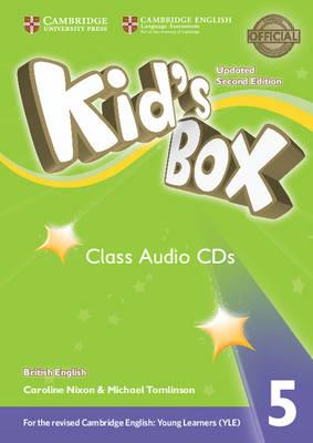 Kid's Box Level 5 Class Audio CDs (3) British English - Caroline Nixon,Michael Tomlinson - cover