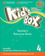 Kid's Box Level 4 Teacher's Resource Book with Online Audio British English