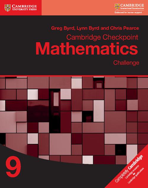 Cambridge Checkpoint Mathematics Challenge Workbook 9 - Greg Byrd,Lynn Byrd,Chris Pearce - cover