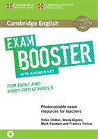 Cambridge English Exam Booster for First and First for Schools with Answer Key with Audio: Photocopiable Exam Resources for Teachers - Helen Chilton,Sheila Dignen,Mark Fountain - cover