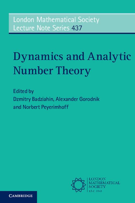 Dynamics and Analytic Number Theory