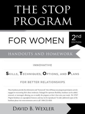 The STOP Program for Women: Handouts and Homework - David B. Wexler - cover