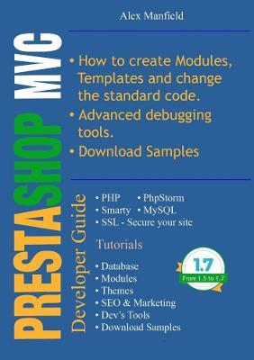 Prestashop MVC Developer Guide - Alex Manfield - cover