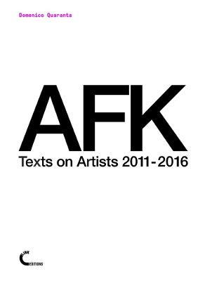 Afk - Domenico Quaranta - cover