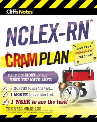 Cliffsnotes NCLEX-RN Cram Plan - Michael Reid - cover