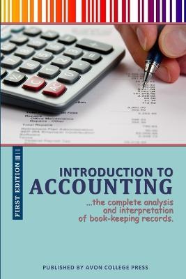 Introduction to Accounting - Avon College Press - cover