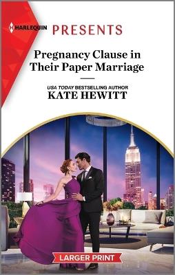 Pregnancy Clause in Their Paper Marriage - Kate Hewitt - cover