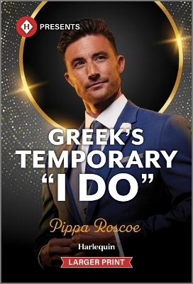 Greek's Temporary I Do - Pippa Roscoe - cover