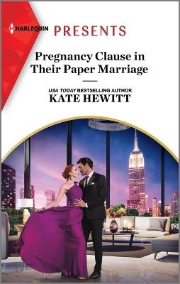 Pregnancy Clause in Their Paper Marriage - Kate Hewitt - cover