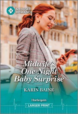 Midwife's One-Night Baby Surprise - Karin Baine - cover