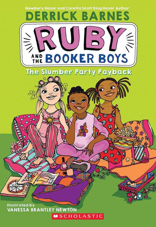 The Slumber Party Payback (Ruby and the Booker Boys #3) - Derrick D. Barnes,Vanessa Brantley-Newton - ebook