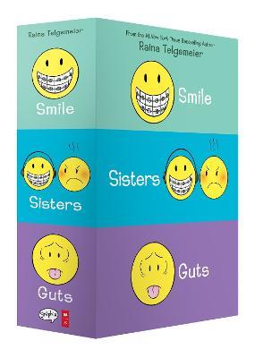 Smile/Sisters/Guts Box Set - Raina Telgemeier - cover