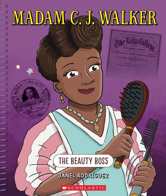 Madam C. J. Walker: The Beauty Boss (Bright Minds) - Janel Rodriguez,Subi Bosa - ebook