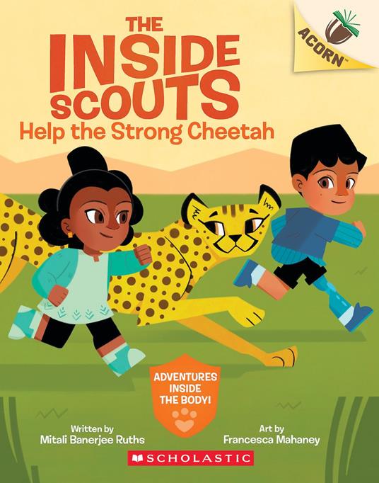 Help the Strong Cheetah: An Acorn Book (The Inside Scouts #3) - Mitali Banerjee Ruths,Francesca Mahaney - ebook