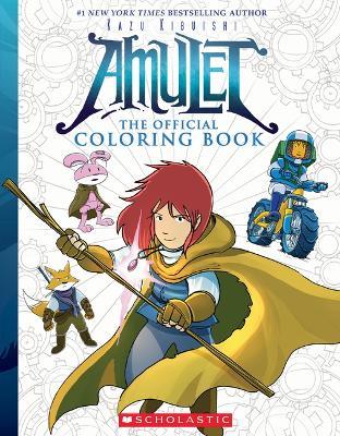 Amulet: The Official Coloring Book - cover