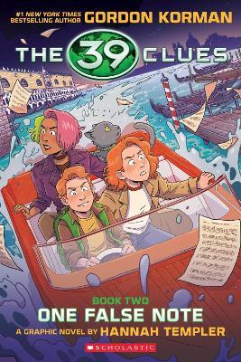 39 Clues Graphix #2: One False Note (Graphic Novel Edition) - Gordon Korman - cover