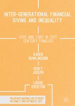 Inter-generational Financial Giving and Inequality